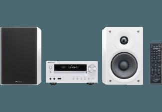 PIONEER X-HM51-W Kompaktanlage (MP3-Player Docking-Anschluss,  iPod Steuerung, CD-R/RW, USB, Bluetooth, Weiß), PIONEER, X-HM51-W, Kompaktanlage, MP3-Player, Docking-Anschluss, iPod, Steuerung, CD-R/RW, USB, Bluetooth, Weiß,