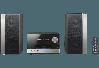 PIONEER X-PM32 Kompaktanlage (CD, CD-R/-RW, USB, Bluetooth Audio Stream, Schwarz)