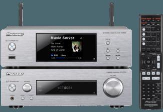 PIONEER XN-P02-S Microkomponente (iPod Steuerung, USB, Silber)