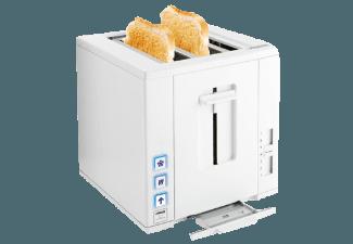 PRINCESS 144002 Compact 4 All Toaster Weiß (750 Watt, Schlitze: 2)