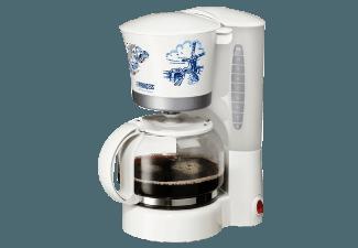 PRINCESS 241000 Dutch Design Kaffeemaschine Weiß/Blau/Silber (Glaskanne)