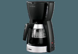 PRINCESS 242138 Grand Cafe Siena Kaffeemaschine Schwarz (Glaskanne)