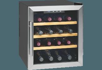 PROFI COOK PC-WC 1047 Weinklimaschrank (131 kWh/Jahr, A, 16 Flaschen, Edelstahl)
