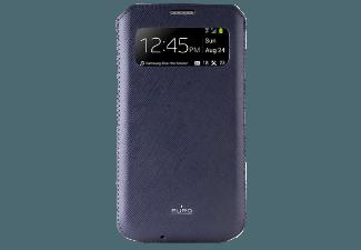 PURO PU-007425 Pouch Case Slim Essential Hochwertige Echtledertasche Galaxy S4