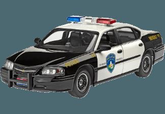 REVELL 67068 Chevy Impala Police Schwarz, Weiß