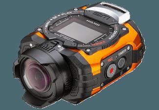 RICOH WG-M1 Life Blogging Cam Orange (Wasserdicht bis: bis zu 10 m, CMOS, WLAN), RICOH, WG-M1, Life, Blogging, Cam, Orange, Wasserdicht, bis:, bis, 10, m, CMOS, WLAN,