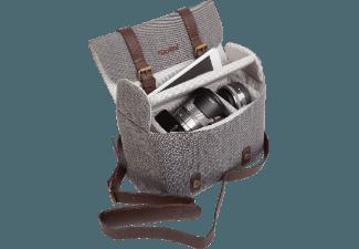 ROLLEI 20244 Vintage Tasche für Systemkameras und spiegellose Kameras (Farbe: Grau)