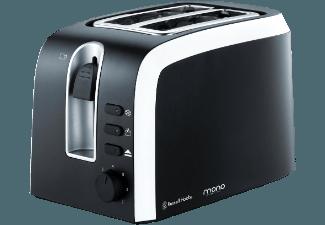 RUSSELL HOBBS 18535-56 MONO Toaster Schwarz (930 Watt, Schlitze: 2)