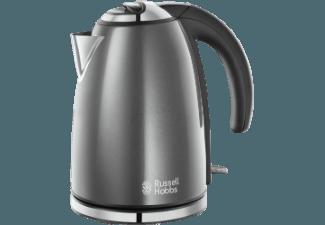 RUSSELL HOBBS 18944-70 Storm Grey Wasserkocher Grau/Schwarz/Chrom (2200 Watt, 1.7 Liter), RUSSELL, HOBBS, 18944-70, Storm, Grey, Wasserkocher, Grau/Schwarz/Chrom, 2200, Watt, 1.7, Liter,