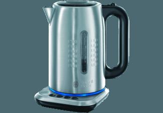 RUSSELL HOBBS 20160-56 Illumina Wasserkocher Edelstahl/Schwarz (3000 Watt, 1.7 Liter)