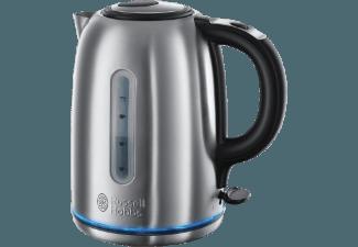 RUSSELL HOBBS 20460-56 Buckingham Wasserkocher Schwarz/Silber (3000 Watt, 1.7 Liter)