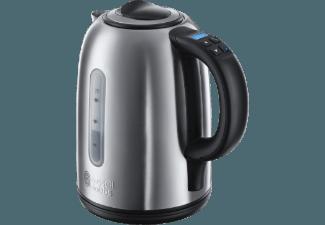 RUSSELL HOBBS 21040-56 Buckingham Wasserkocher Schwarz/Silber (3000 Watt, 1.7 Liter)