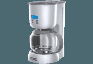 RUSSELL HOBBS 21170-56 PREC.CONTROL Kaffeemaschine Weiß/Grau (Glaskanne)