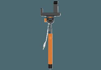 S M selfieMAKER mit Kabelauslösung Selfiestick orange  Stativ, Orange,, S, M, selfieMAKER, Kabelauslösung, Selfiestick, orange, Stativ, Orange,