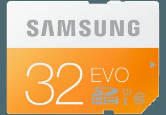 SAMSUNG 32 GB SDHC Speicherkarte Class 10 EVO MB-SP32D , Class 10, 32 GB