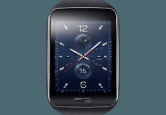 SAMSUNG Gear S SM-R 7500 ZKADBT Blau/Schwarz (Smart Watch)