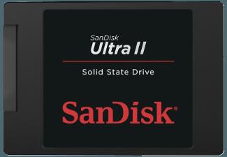 SANDISK SDSSDHII-240G-G25 ULTRA II SSD  240 GB 2.5 Zoll intern, SANDISK, SDSSDHII-240G-G25, ULTRA, II, SSD, 240, GB, 2.5, Zoll, intern