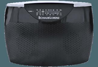 SCHAUB LORENZ RT242  (Analog Tuner, FM, MW, LW, Schwarz/Silber), SCHAUB, LORENZ, RT242, , Analog, Tuner, FM, MW, LW, Schwarz/Silber,