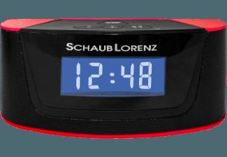 SCHAUB LORENZ RW 260BT-R Uhrenradio (PLL FM, Rot), SCHAUB, LORENZ, RW, 260BT-R, Uhrenradio, PLL, FM, Rot,