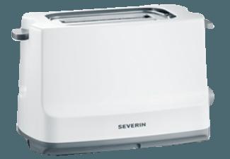 SEVERIN AT 2289 Toaster Weiß/Grau (800 Watt, Schlitze: 2)