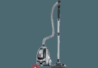 SEVERIN FLOORCARE CY 7085 (Staubsauger, Bodenstaubsauger, B, Polarsilber/Granatrot)