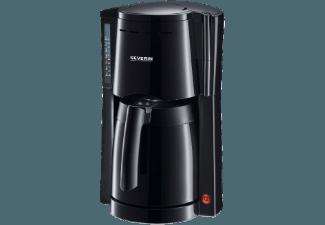 SEVERIN KA 4115 Kaffeemaschine Schwarz (Thermokanne mit Aromaschutz- und Schraubdeckel)