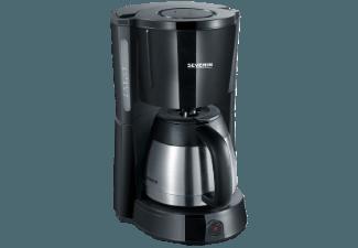 SEVERIN KA 4131 Kaffeemaschine Schwarz/Edelstahl (Edelstahl-Thermokanne), SEVERIN, KA, 4131, Kaffeemaschine, Schwarz/Edelstahl, Edelstahl-Thermokanne,