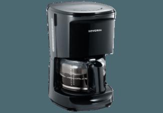 SEVERIN KA 4481 Kaffeemaschine Schwarz (Glaskanne mit Frischwasserskala), SEVERIN, KA, 4481, Kaffeemaschine, Schwarz, Glaskanne, Frischwasserskala,