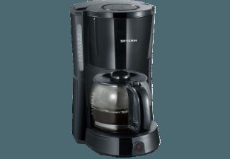 SEVERIN KA 4491 Kaffeemaschine Schwarz (Glaskanne mit Frischwasserskala), SEVERIN, KA, 4491, Kaffeemaschine, Schwarz, Glaskanne, Frischwasserskala,