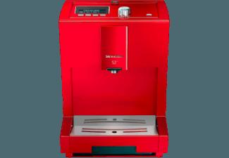 SEVERIN KV 8025 Kaffeevollautomat (Keramik-Scheibenmahlwerk, 1.5 Liter, Rot)