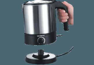 SEVERIN WK 3369 Wasserkocher Edelstahl/Schwarz (1800 Watt, 1.5 Liter)