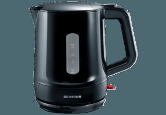 SEVERIN WK 3381 Wasserkocher Schwarz (1500 Watt, 1.2 Liter)