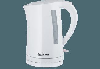 SEVERIN WK 3495 Wasserkocher Weiß (2200 Watt, 1.5 Liter)