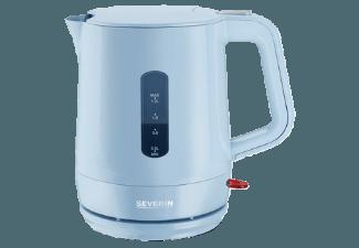 SEVERIN WK 9724 Wasserkocher Hellblau/Grau (1500 Watt, 1.2 Liter), SEVERIN, WK, 9724, Wasserkocher, Hellblau/Grau, 1500, Watt, 1.2, Liter,