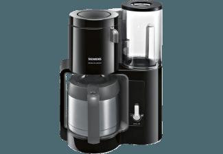 SIEMENS TC80503 Filterkaffeemaschine Schwarz/Anthrazit (doppelw. Edelstahlthermokanne mit Softgriff)
