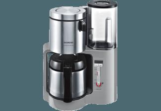 SIEMENS TC86505 Filterkaffeemaschine Urbangrau/Schwarz (doppelw. Edelstahlthermokanne mit Softgriff)