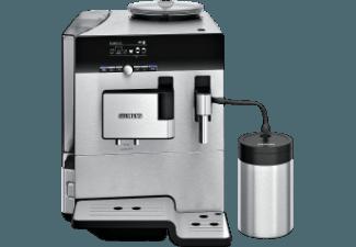 SIEMENS TE 806501 DE Espressomaschine (Keramikmahlwerk, 2.4 Liter, Edelstahl)