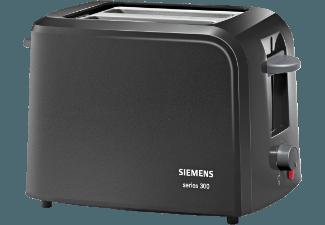 SIEMENS TT 3A0103 Toaster Schwarz (980 Watt, Schlitze: 2), SIEMENS, TT, 3A0103, Toaster, Schwarz, 980, Watt, Schlitze:, 2,