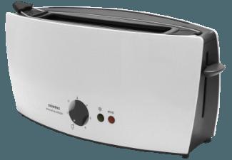 SIEMENS TT60101 Toaster Weiß (900 Watt, Schlitze: 1)