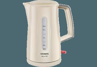 SIEMENS TW 3A0107 Wasserkocher Creme/Dunkelgrau (2400 Watt, 1.7 Liter), SIEMENS, TW, 3A0107, Wasserkocher, Creme/Dunkelgrau, 2400, Watt, 1.7, Liter,