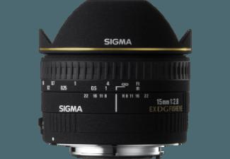SIGMA 15mm f/2,8 EX DG Diagonal-Fisheye für Canon Fish-Eye für Canon ( 15 mm, f/2.8)