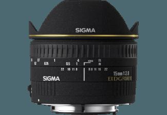 SIGMA 15mm f/2,8 EX DG Diagonal-Fisheye für Nikon Fish-Eye für Nikon AF ( 15 mm, f/2.8)