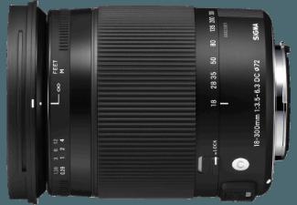 SIGMA 18-300mm F3,5-6,3 DC Macro HSM OS Canon Standardzoom für Canon (18 mm- 300 mm, f/3.5-6.3)