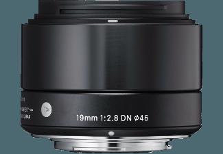 SIGMA 19mm F2,8 DN   Micro Four Thirds Weitwinkel für Micro-Four-Thirds (-19 mm, f/2.8)
