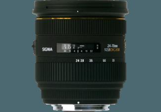 SIGMA 24-70mm F2,8 EX DG HSM Nikon Standardzoom für Nikon (24 mm- 70 mm, f/2.8)