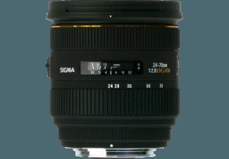 SIGMA 24-70mm F2,8 EX DG HSM Nikon Standardzoom für Nikon (24 mm- 70 mm, f/2.8), SIGMA, 24-70mm, F2,8, EX, DG, HSM, Nikon, Standardzoom, Nikon, 24, mm-, 70, mm, f/2.8,