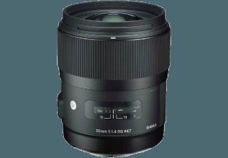 SIGMA 35mm/1,4 DG HSM für Sony Festbrennweite für Sony A-Mount ( 35 mm, f/1.4)