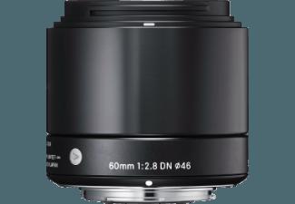 SIGMA 60mm F2,8 DN   Micro Four Thirds Telezoom für Micro-Four-Thirds (-60 mm, f/2.8)