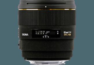 SIGMA 85mm F1,4 EX DG HSM für Nikon Telezoom für Nikon ( 85 mm, f/1.4), SIGMA, 85mm, F1,4, EX, DG, HSM, Nikon, Telezoom, Nikon, , 85, mm, f/1.4,