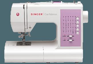 SINGER Confidence 7463 Computernähmaschine (65 Watt, 1-stufig), SINGER, Confidence, 7463, Computernähmaschine, 65, Watt, 1-stufig,